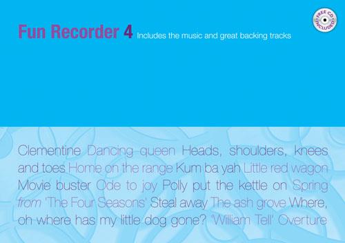 Fun Recorder 4 - Music book and backing CD - pro zobcovou flétnu