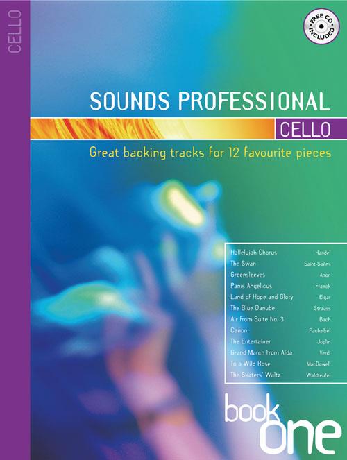 Sounds Professional - Cello - Great backing tracks for 12 favourite pieces - noty na violoncello