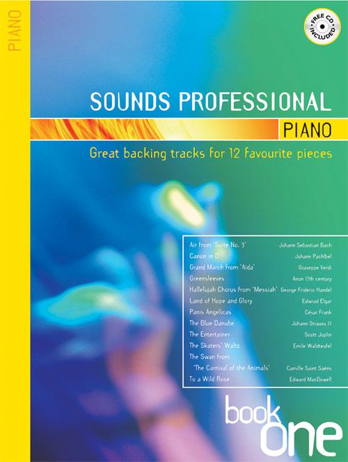 Sounds Professional - Piano - Great backing tracks for 12 favourite pieces - pro hráče na klavír