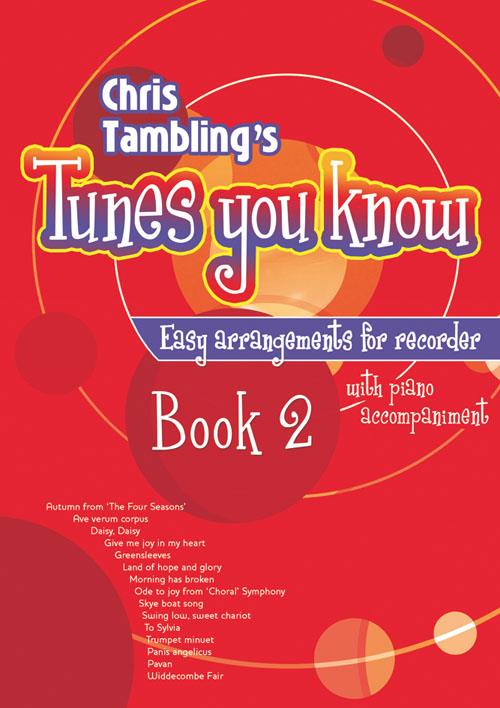 Tunes You Know for Recorder - Book 2 - Easy arrangements for recorder - pro zobcovou flétnu