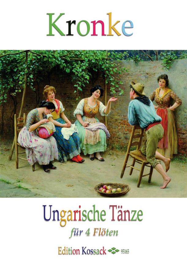 Ungarische Tänze Op. 104 - Uherské tance pro čtyři příčné flétny
