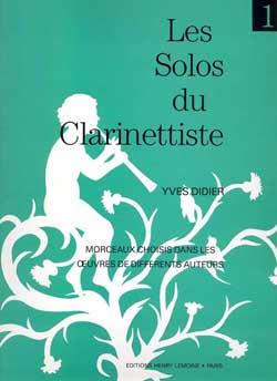 Les solos du clarinettiste Vol.1 - pro klarinet
