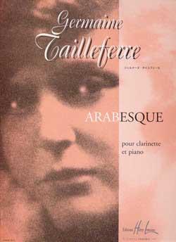 Arabesque pro klarinet a klavír od Germaine Tailleferre