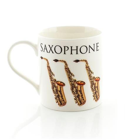 Little Snoring: Music Word Mug - Saxophone