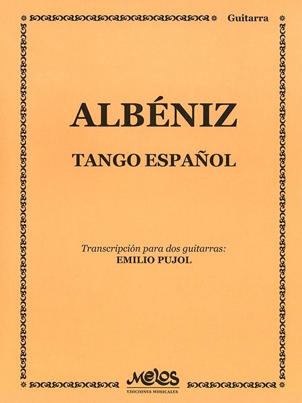 Albeniz Tango Espanol (Pujol) 2gtr