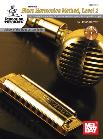 Blues Harmonica Method - Level 2 (Book/CD)