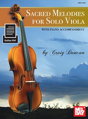 Craig Duncan: Sacred Melodies For Solo Viola (Book/Online PDF)