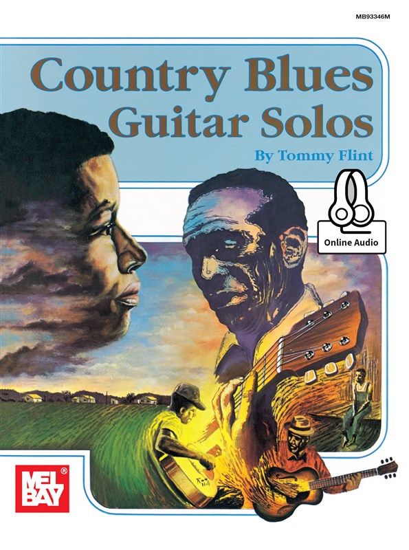 Tommy Flint: Country Guitar Blues Solos (Book/Audio)