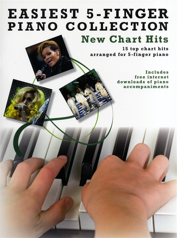 Easiest 5-Finger Piano Collection: New Chart Hits - noty pro klavír