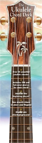Ukulele Chord Deck In Colour - pro ukulele