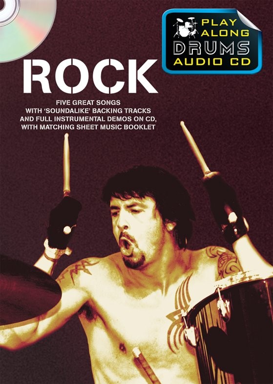 Play Along Drums Audio CD: Rock - bicí souprava