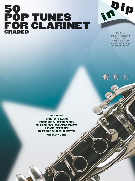 Dip In 50 Pop Tunes for Clarinet - Graded - noty na klarinet