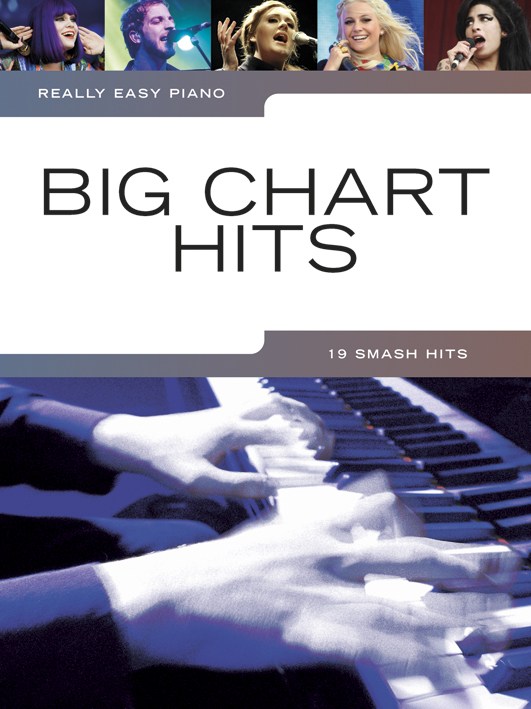 Really Easy Piano: Big Chart Hits - jednoduché pro klavír