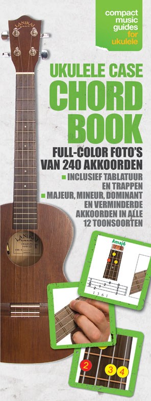 Ukulele Case Chord Book - Dutch Edition - pro ukulele