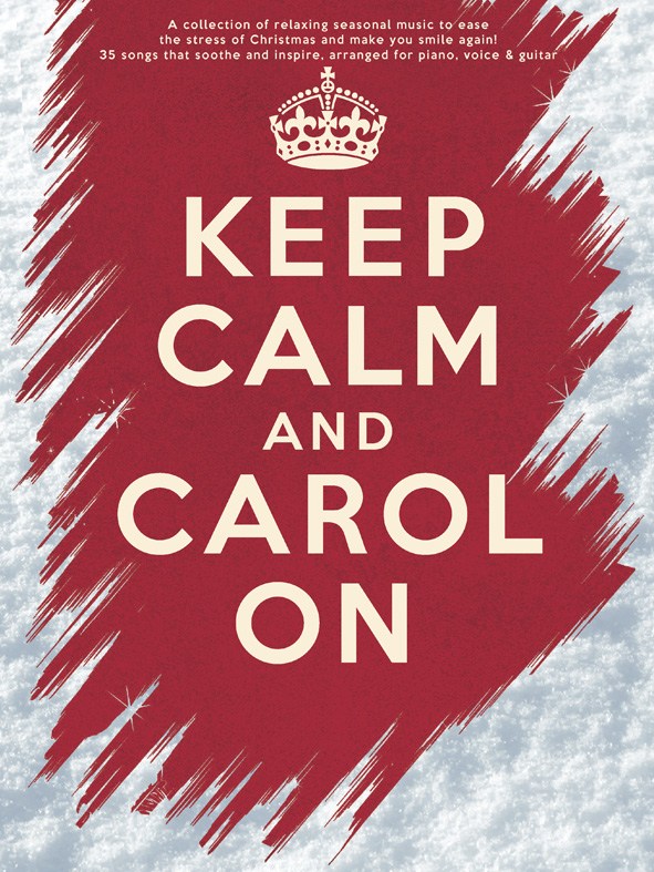 Keep Calm And Carol On - zpěv a klavír s akordy pro kytaru