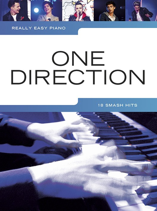Really Easy Piano: One Direction - jednoduché pro klavír