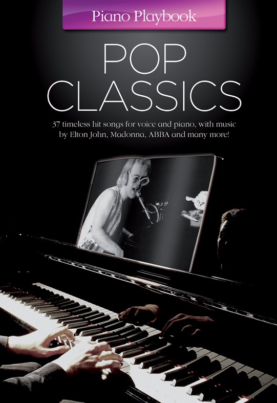 Piano Playbook Pop Classics - zpěv a klavír s akordy pro kytaru