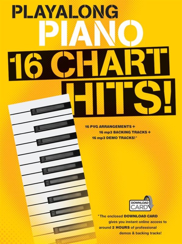 Playalong Piano: 16 Chart Hits - noty pro klavír