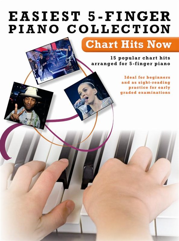 Easiest 5-Finger Piano Collection: Chart Hits Now - noty pro klavír