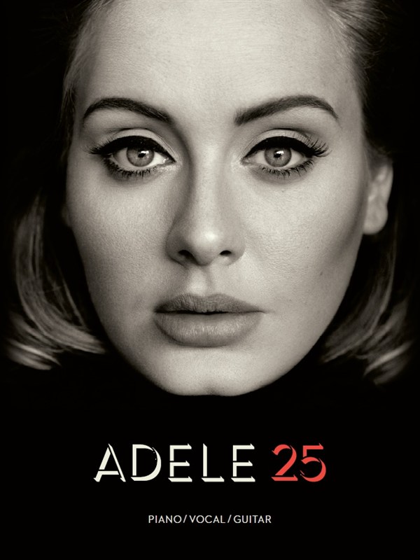 Adele: 25 - zpěv a klavír s akordy pro kytaru
