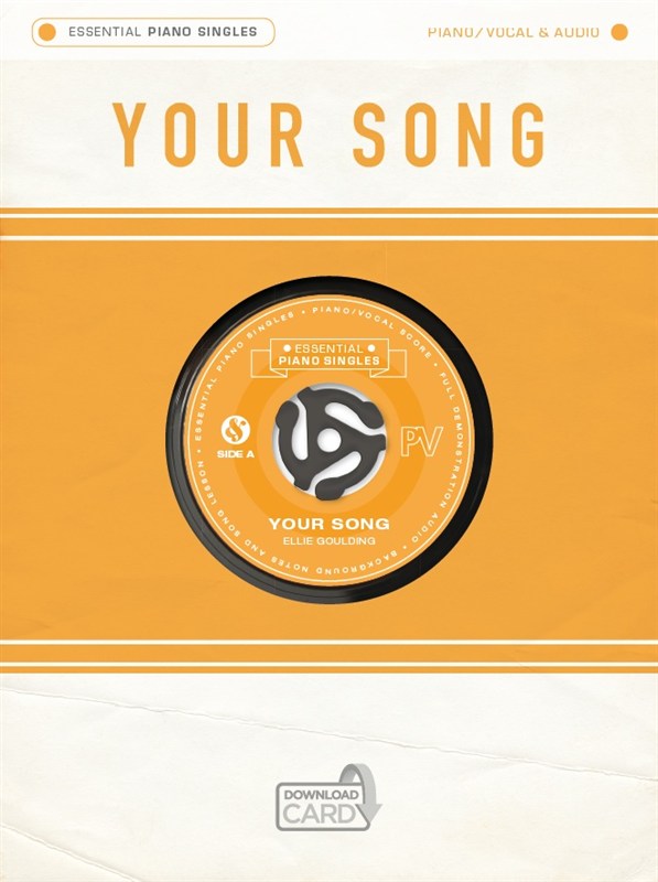 Essential Piano Singles: Your Song - zpěv a klavír s akordy pro kytaru