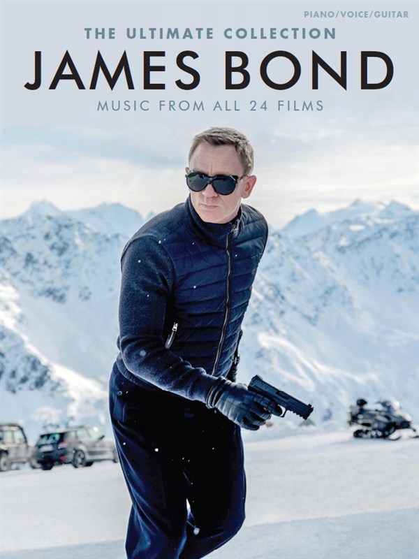 James Bond Music From all 24 Films - The Ultimate Collection - zpěv a klavír s akordy pro kytaru