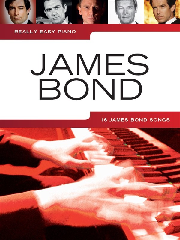 Really Easy Piano: James Bond  - 16 Classic Theme Songs - jednoduché pro klavír