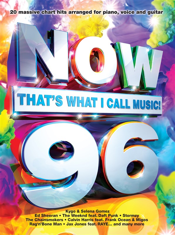 Now That's What I Call Music 96 - zpěv a klavír s akordy pro kytaru