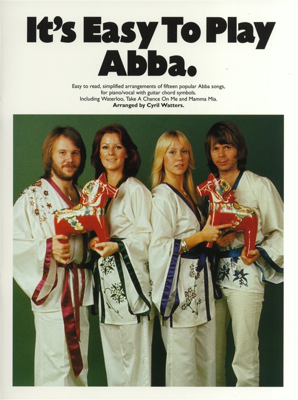 It's Easy To Play Abba -  15 skladeb pro hráče na klavír