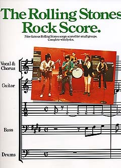 The Rolling Stones: Rock Score - pro basovou kytaru