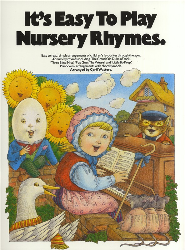 It's Easy To Play Nursery Rhymes - pro klavír