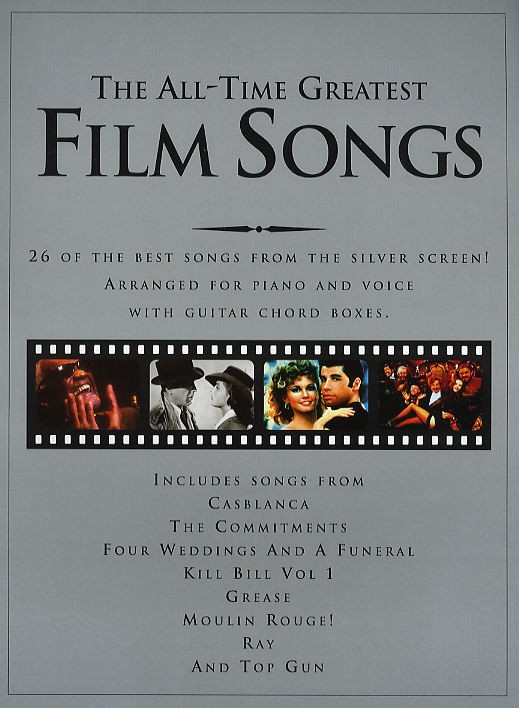 All Time Greatest Film Songs - pro zpěv a klavír