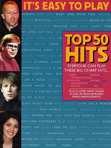 It's Easy To Play Top 50 Hits - pro klavír