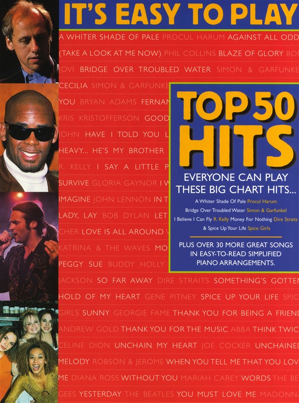 It's Easy To Play Top 50 Hits - Volume 2 - pro klavír