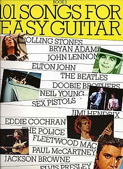 101 Songs For Easy Guitar Book 3 - melodie, texty písní s akordy pro kytaru