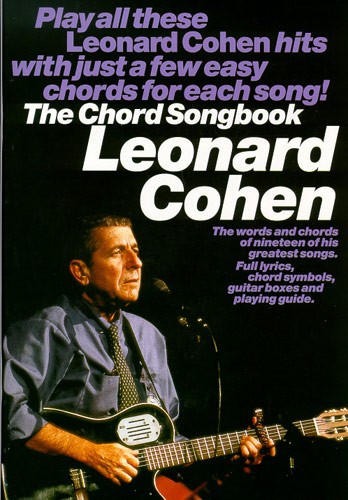 Leonard Cohen: Chord Songbook - písně s texty a akordy