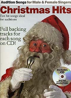 Audition Songs For Male & Female Singers:  - Christmas Hits - pro zpěv klavír s akordy pro kytaru
