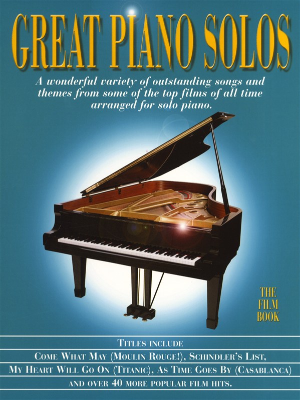 Great Piano Solos - Film Book  - A bumper collection of film themes - pro klavír