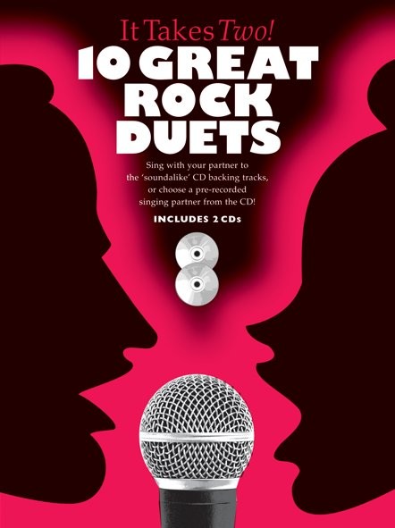 It Takes Two: 10 Great Rock Duets - pro zpěv klavír s akordy pro kytaru