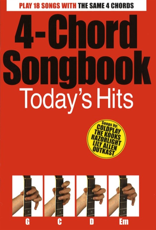 4-Chord Songbook Today's Hits - pro zpěv