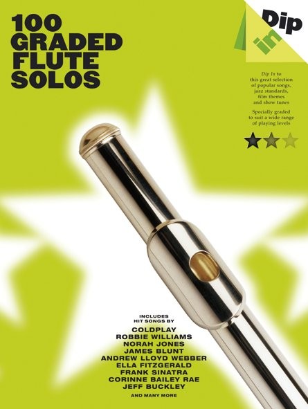 Dip In 100 Graded Flute Solos - příčná flétna