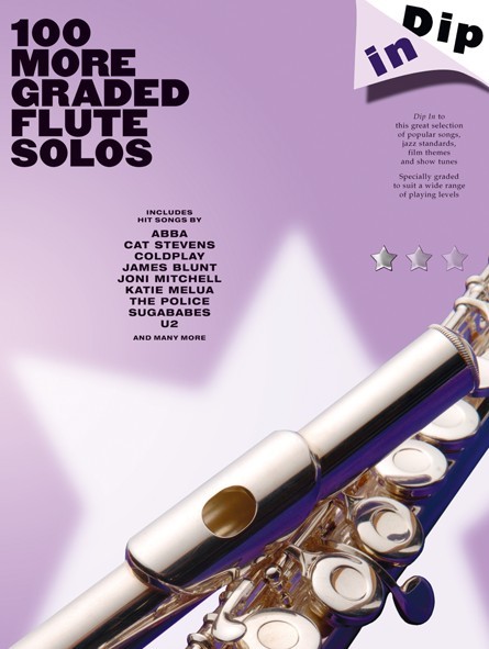 Dip In 100 More Graded Flute Solos - příčná flétna