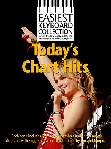 Easiest Keyboard Collection: Today's Chart Hits - pro keyboard