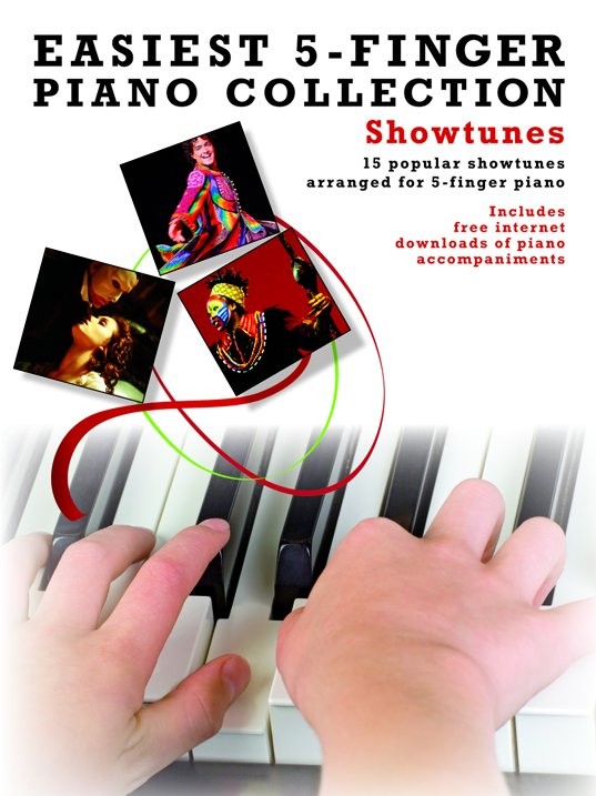 Easiest 5-Finger Piano Collection: Showtunes - pro klavír
