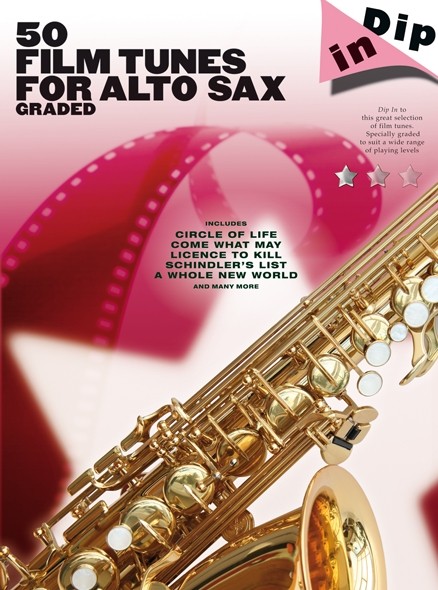 Dip In 50 Film Tunes for Alto Sax - altový saxofon