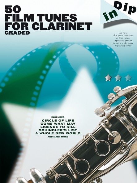 Dip In 50 Film Tunes for Clarinet - pro klarinet