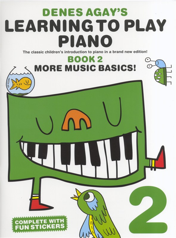 Learning To Play Piano 2 More Music Basics - hudební základy pro klavír