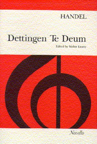 G.F. Handel: Dettingen Te Deum (SATB and Piano)