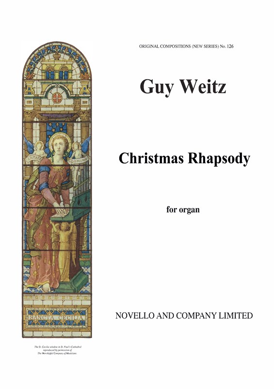 Guy Weitz: Christmas Rhapsody On An Old Walloon Carol Organ