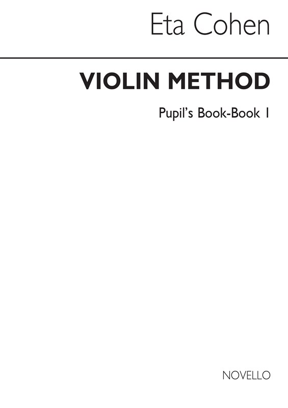 Eta Cohen: Violin Method Book 1 (German) Pupil's Book